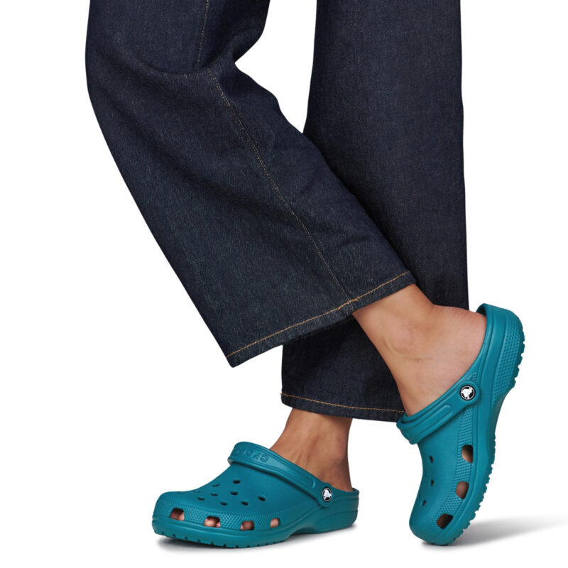 Crocs Classic Blu Zoccoli Donna - 8