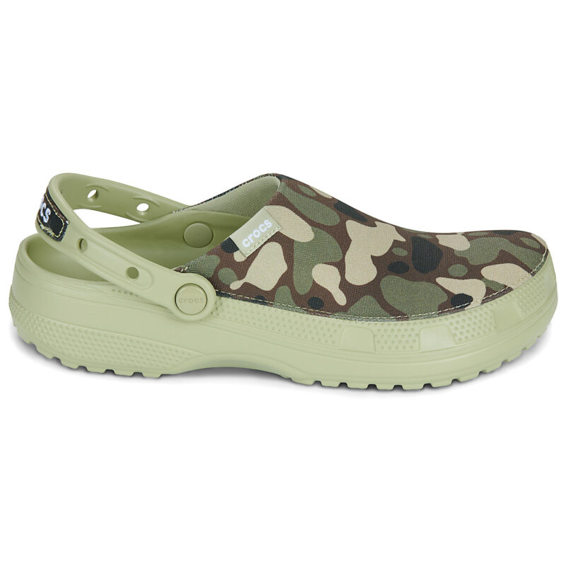 Crocs Classic Crafted Camo Clog Verde Zoccoli Donna - 2