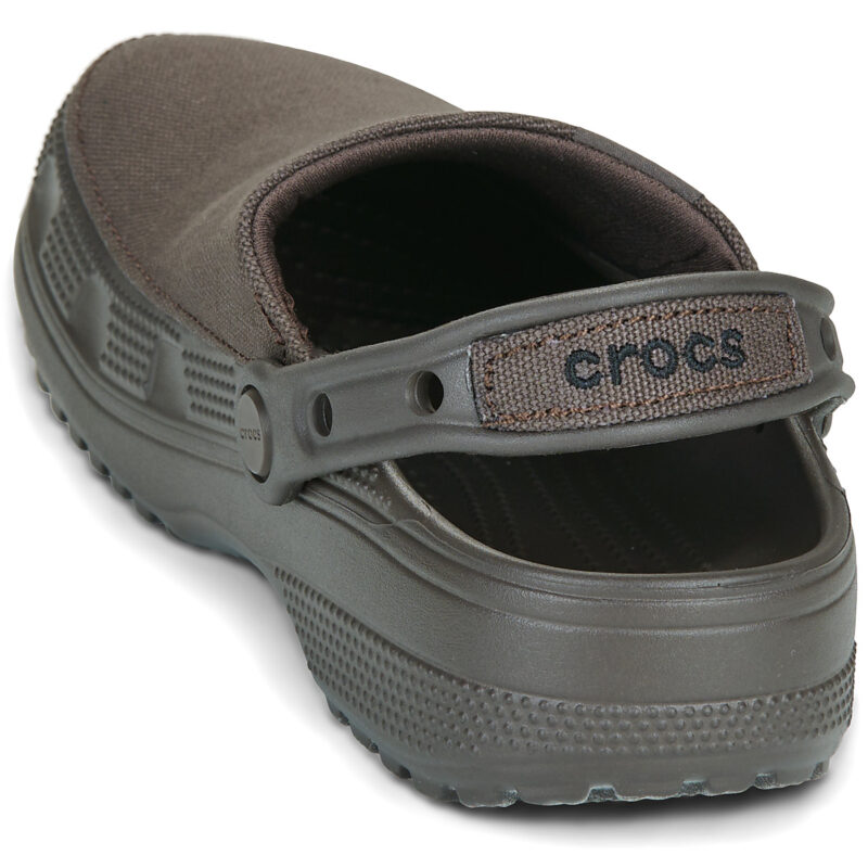 Crocs Classic Crafted Clog Grigio Zoccoli Donna - 5