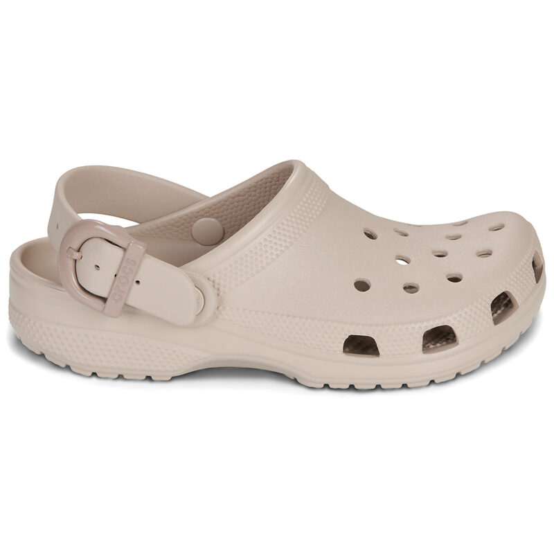 Crocs Classic Enamel Buckle Clog Beige Zoccoli Donna - 2