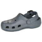 Crocs Classic Enamel Buckle Clog Grigio Zoccoli Donna - 4