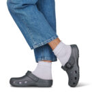 Crocs Classic Enamel Buckle Clog Grigio Zoccoli Donna - 8