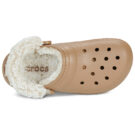 Crocs Classic Fleece Lined Clog Beige Zoccoli Donna - 6