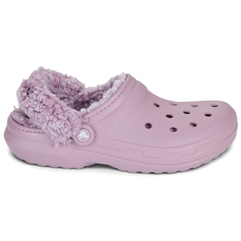 Crocs Classic Fleece Lined Clog Viola Zoccoli Donna - 2