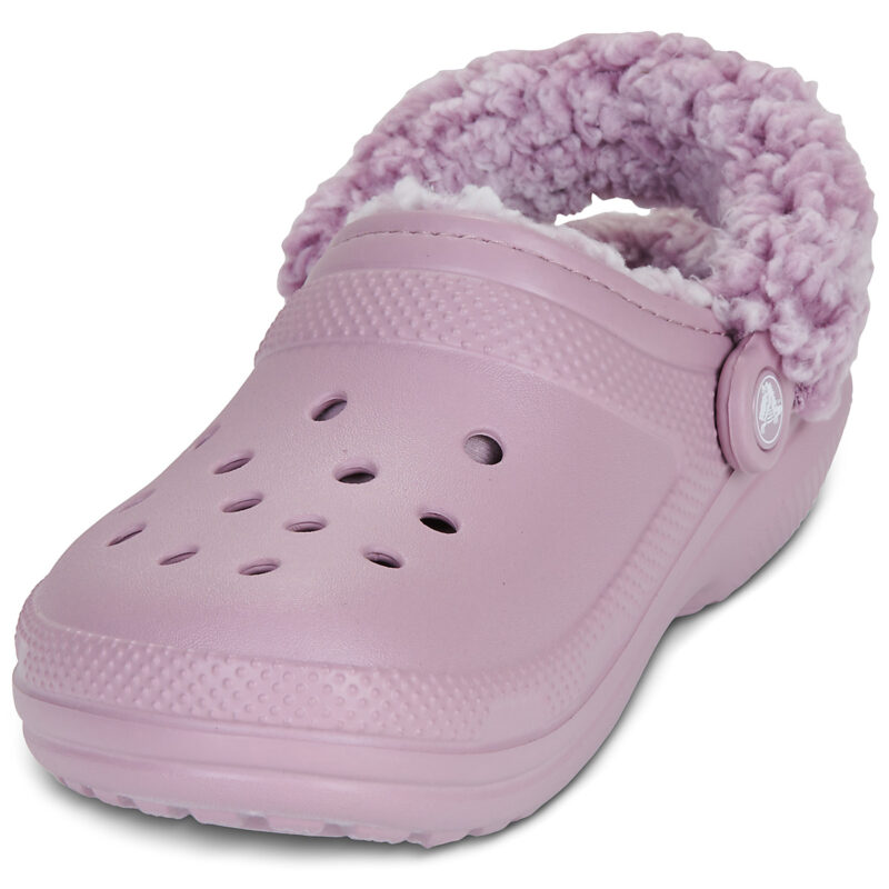 Crocs Classic Fleece Lined Clog Viola Zoccoli Donna - 3