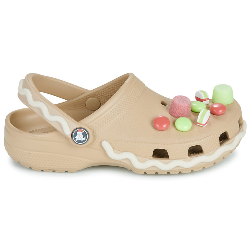 Crocs Classic Gingerbread Clog Beige Zoccoli Donna - 2