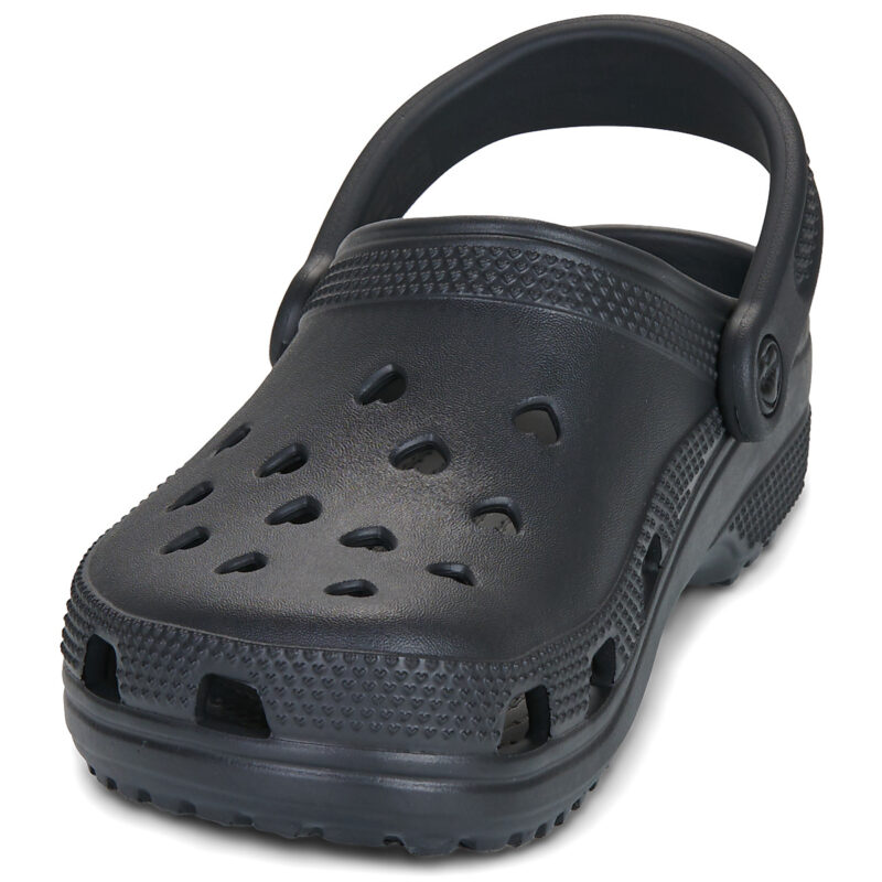 Crocs Classic Hearts Cut Out Clog Nero Zoccoli Donna - 3