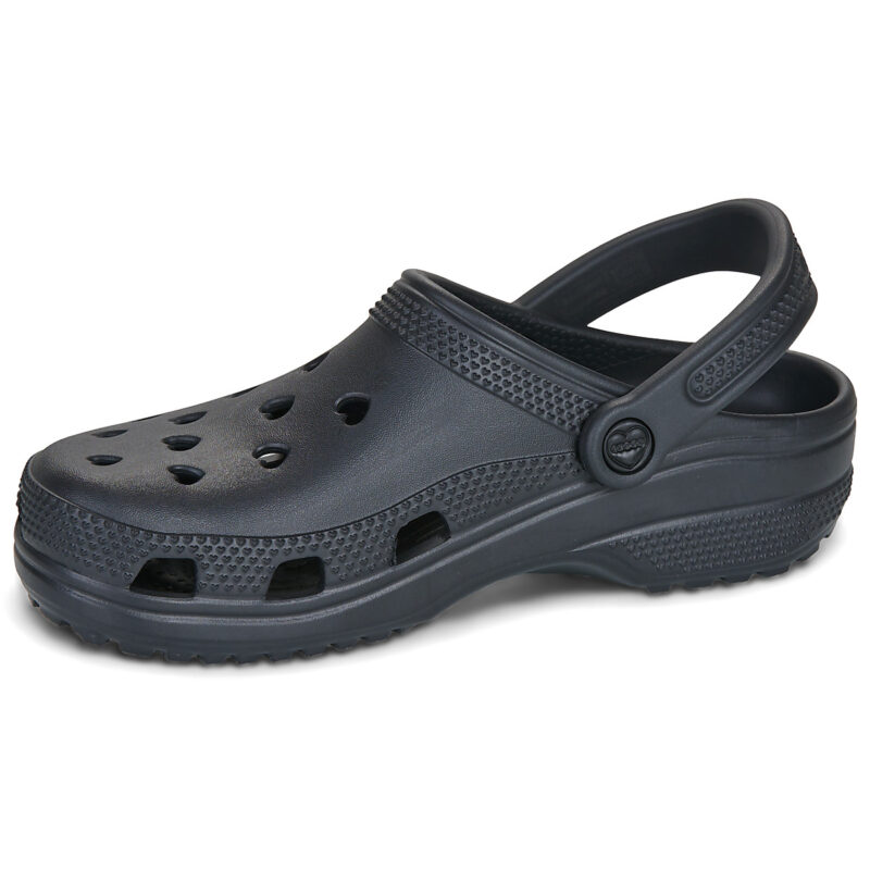 Crocs Classic Hearts Cut Out Clog Nero Zoccoli Donna - 4