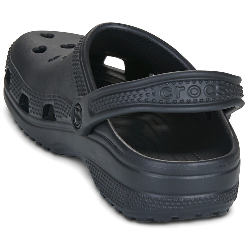 Crocs Classic Hearts Cut Out Clog Nero Zoccoli Donna - 5