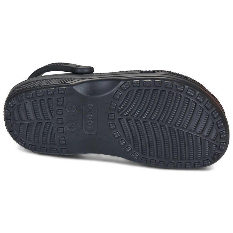 Crocs Classic Hearts Cut Out Clog Nero Zoccoli Donna - 7