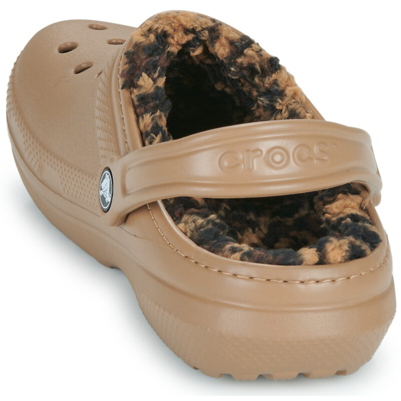 Crocs Classic Lined Animal Clog Marrone Zoccoli Donna - 5