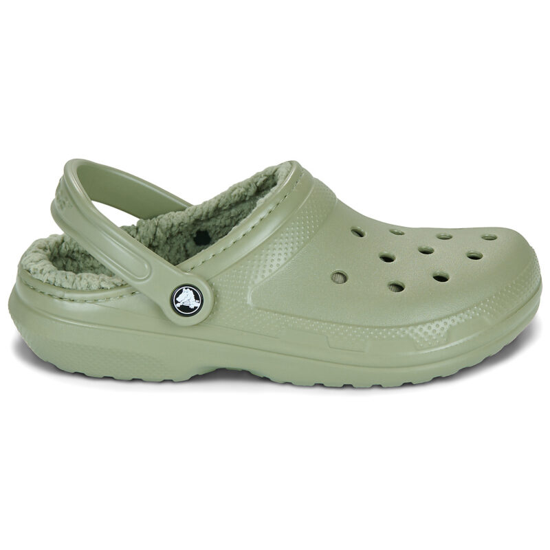 Crocs Classic Lined Clog Kaki Zoccoli Donna - 2