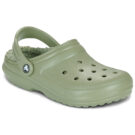 Crocs Classic Lined Clog Kaki Zoccoli Donna - 1