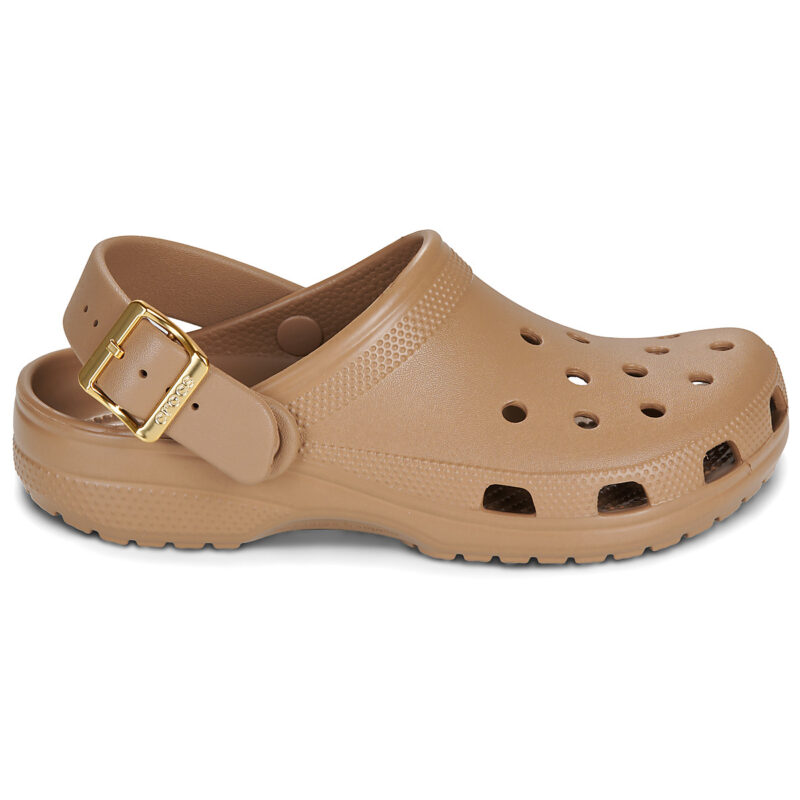 Crocs Classic Metallic Buckle Clog Marrone Zoccoli Donna - 2