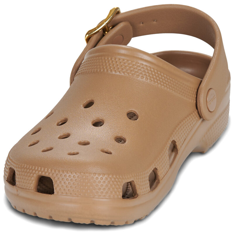 Crocs Classic Metallic Buckle Clog Marrone Zoccoli Donna - 3