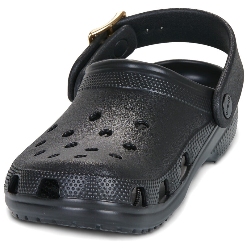 Crocs Classic Metallic Buckle Clog Nero Zoccoli Donna - 3