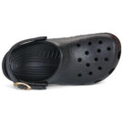 Crocs Classic Metallic Buckle Clog Nero Zoccoli Donna - 6