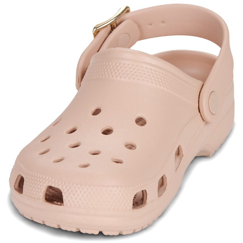 Crocs Classic Metallic Buckle Clog Rosa Zoccoli Donna - 3