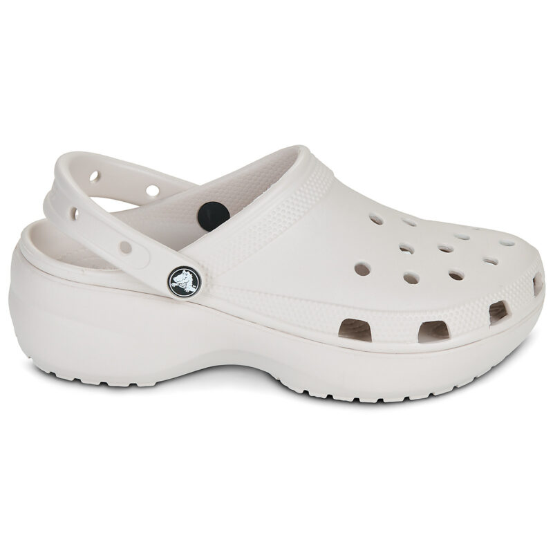 Crocs Classic Platform Clog W Beige Zoccoli Donna - 2