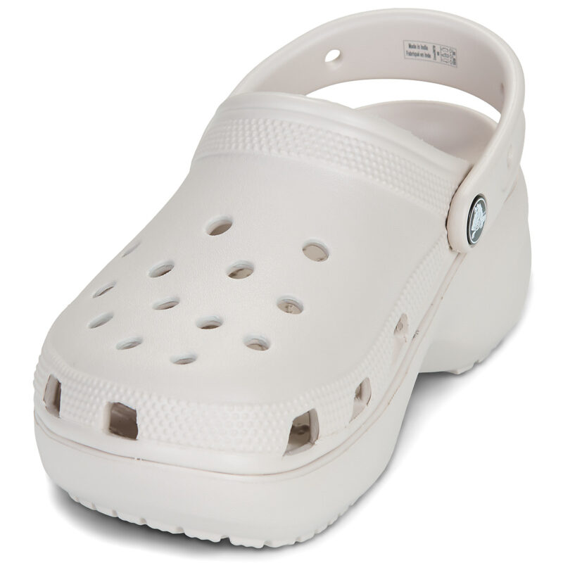 Crocs Classic Platform Clog W Beige Zoccoli Donna - 3