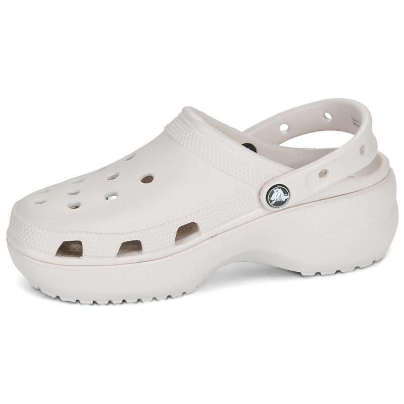 Crocs Classic Platform Clog W Beige Zoccoli Donna - 4
