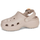 Crocs Classic Platform Dipped Buckle Clg Beige Zoccoli Donna - 4