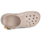 Crocs Classic Platform Dipped Buckle Clg Beige Zoccoli Donna - 6