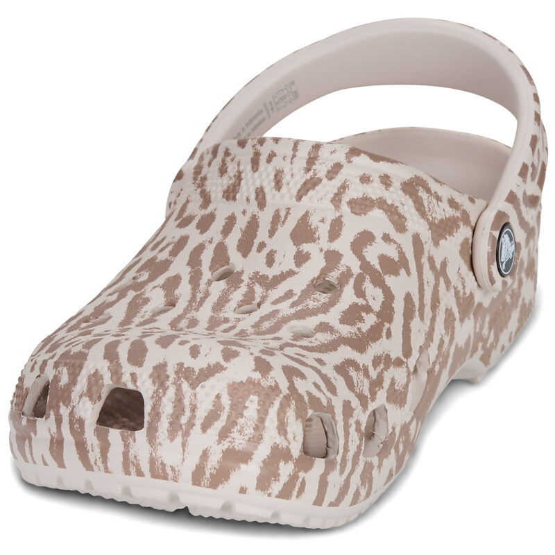 Crocs Classic Pop Animal Clog Beige Zoccoli Donna - 3