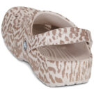 Crocs Classic Pop Animal Clog Beige Zoccoli Donna - 5