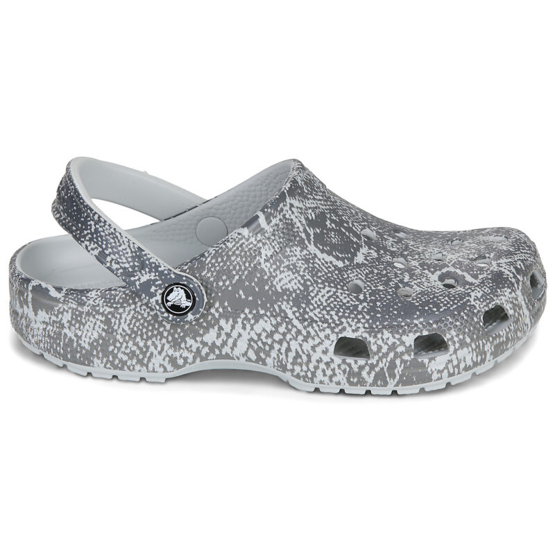Crocs Classic Pop Animal Clog Grigio Zoccoli Donna - 2