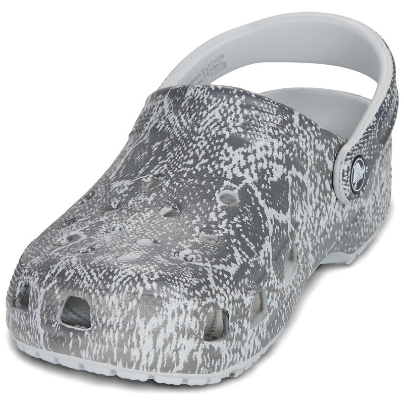 Crocs Classic Pop Animal Clog Grigio Zoccoli Donna - 3