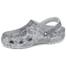 Crocs Classic Pop Animal Clog Grigio Zoccoli Donna - 4