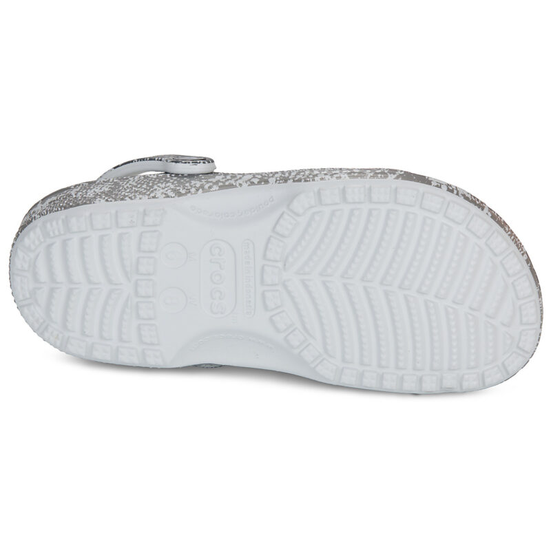 Crocs Classic Pop Animal Clog Grigio Zoccoli Donna - 7