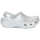Crocs Classic Tinted Metallic Clog Argento Zoccoli Donna - 2