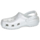 Crocs Classic Tinted Metallic Clog Argento Zoccoli Donna - 4