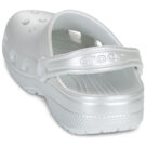 Crocs Classic Tinted Metallic Clog Argento Zoccoli Donna - 5