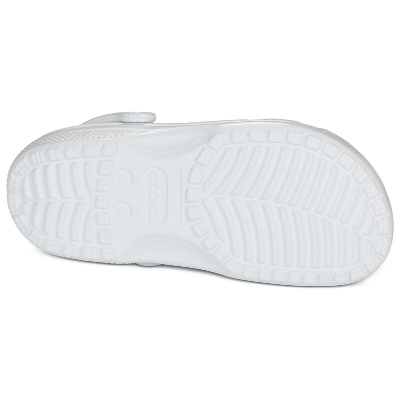 Crocs Classic Tinted Metallic Clog Argento Zoccoli Donna - 7