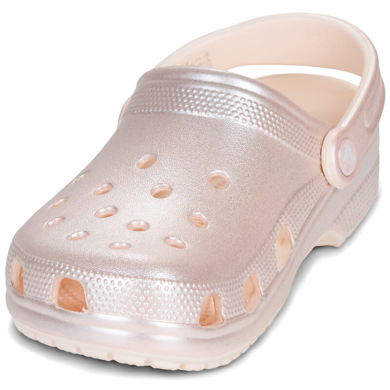 Crocs Classic Tinted Metallic Clog Beige Zoccoli Donna - 3