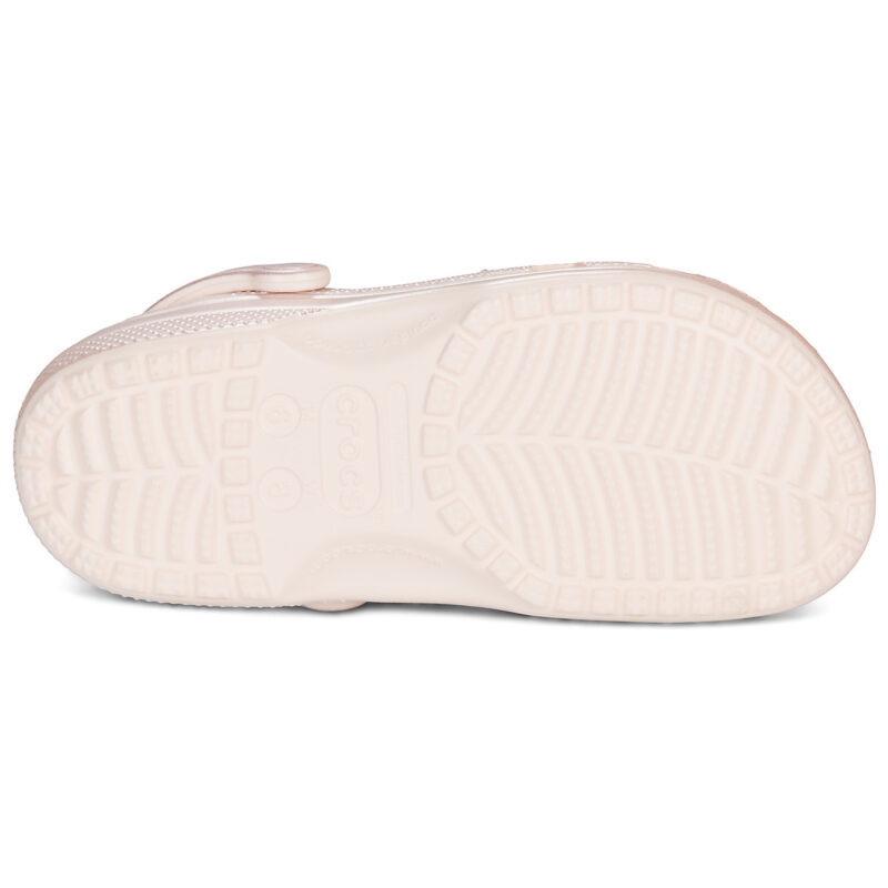Crocs Classic Tinted Metallic Clog Beige Zoccoli Donna - 7