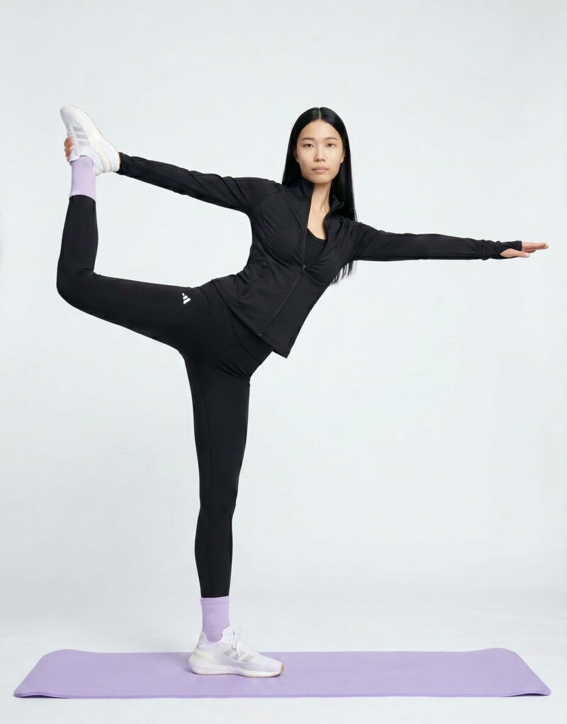 adidas Adizero Essentials Full-Length Leggings Nero Collant Donna - 3
