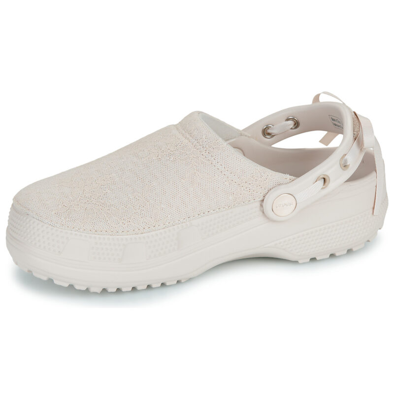 Crocs Crafted Lace Clog Bianco Zoccoli Donna - 4