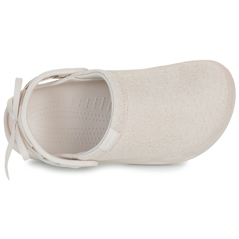 Crocs Crafted Lace Clog Bianco Zoccoli Donna - 6