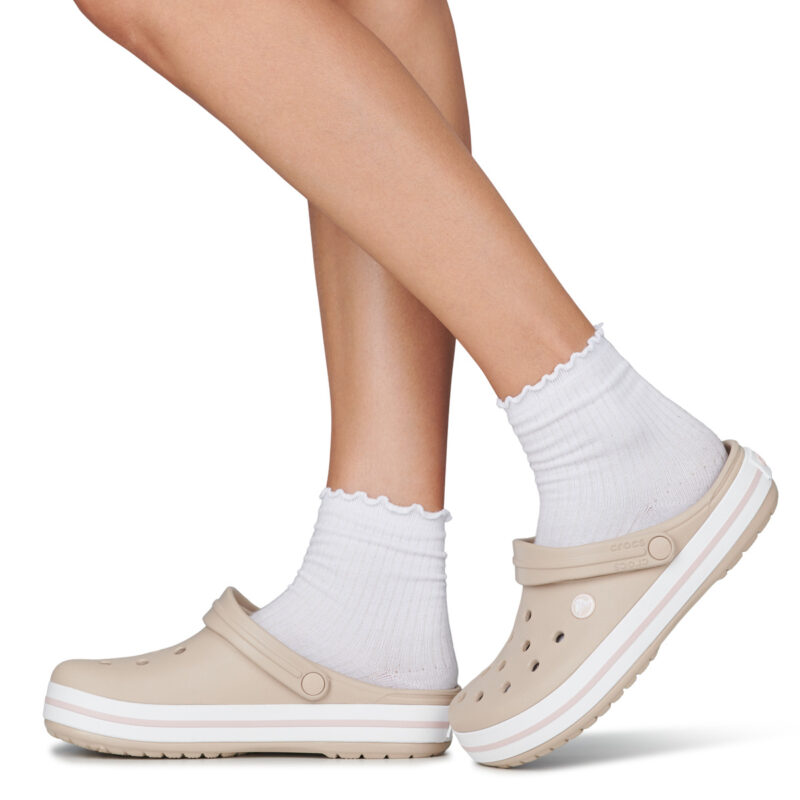 Crocs Crocband Beige Zoccoli Donna - 8