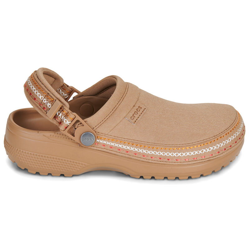 Crocs Cs Crafted Vegan Suede Stitch Marrone Zoccoli Donna - 2