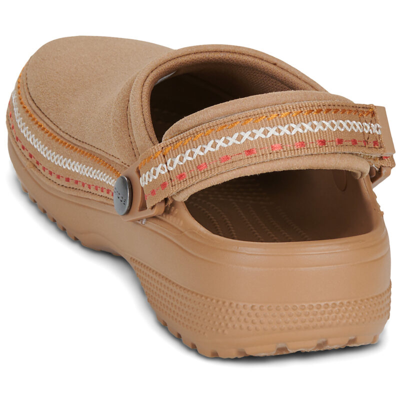 Crocs Cs Crafted Vegan Suede Stitch Marrone Zoccoli Donna - 5
