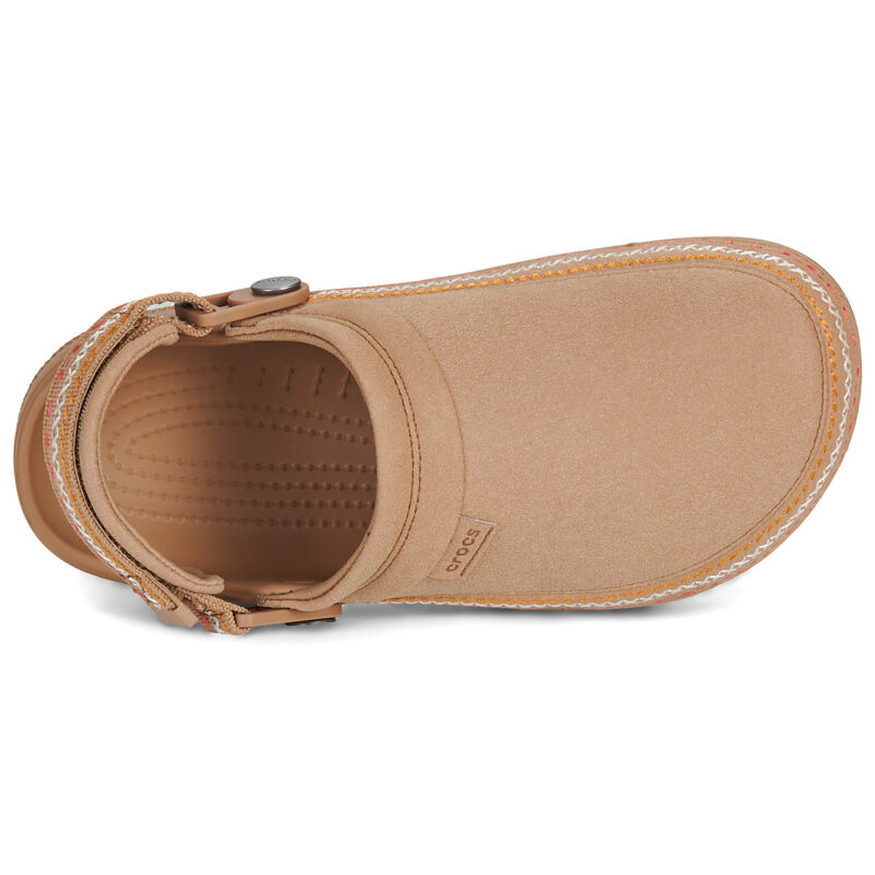 Crocs Cs Crafted Vegan Suede Stitch Marrone Zoccoli Donna - 6