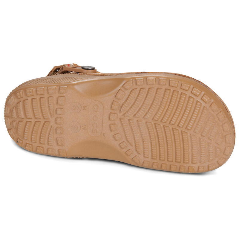 Crocs Cs Crafted Vegan Suede Stitch Marrone Zoccoli Donna - 7