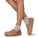 Crocs Cs Crafted Vegan Suede Stitch Marrone Zoccoli Donna - 8