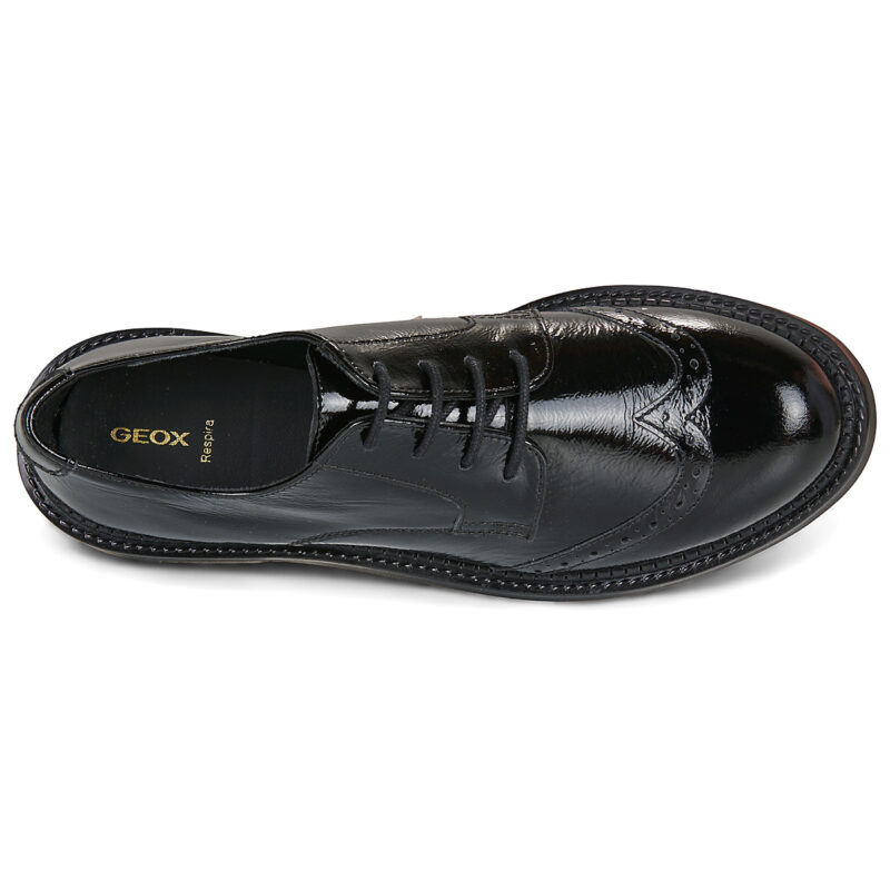 Geox D SERILDA Nero Derby Donna - 6