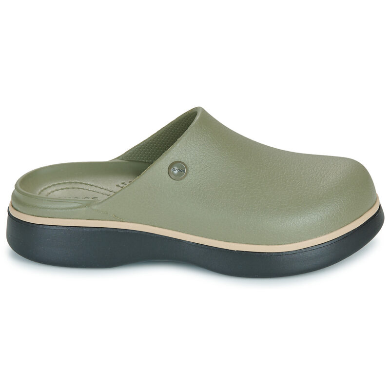 Crocs Dylan Notched Clog Kaki Zoccoli Donna - 2
